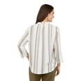 thumbnail image 2 of CHAPS-SPLIT NECK TOP, 2 of 2
