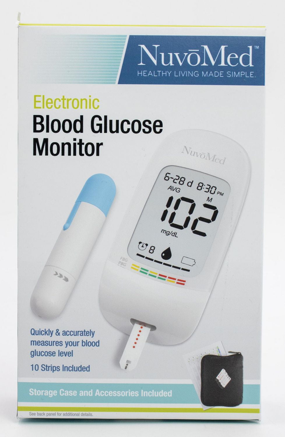 NuvoMed Electronic Blood Glucose Monitor Walmart Canada