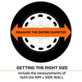 thumbnail image 2 of Classic Accessories Custom Fit Spare Tire Cover, Fits 28" to 29" Wheel Diameter, 2 of 4