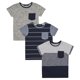 Paq. de 3 t-shirts variés George British Design pour garçons – image 1 sur 3
