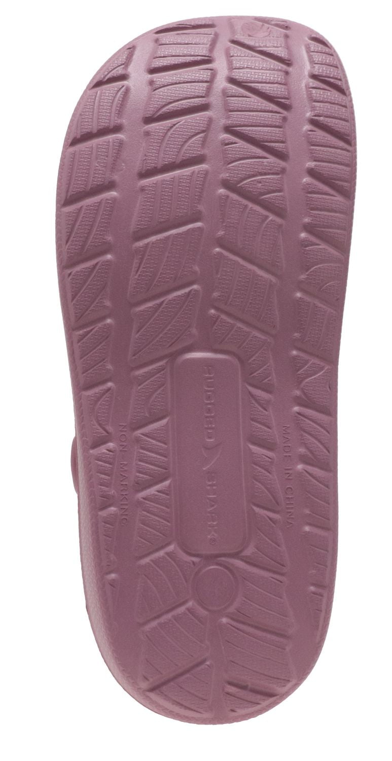 Rugged Shark Women's Faux Fur Clog Shoes