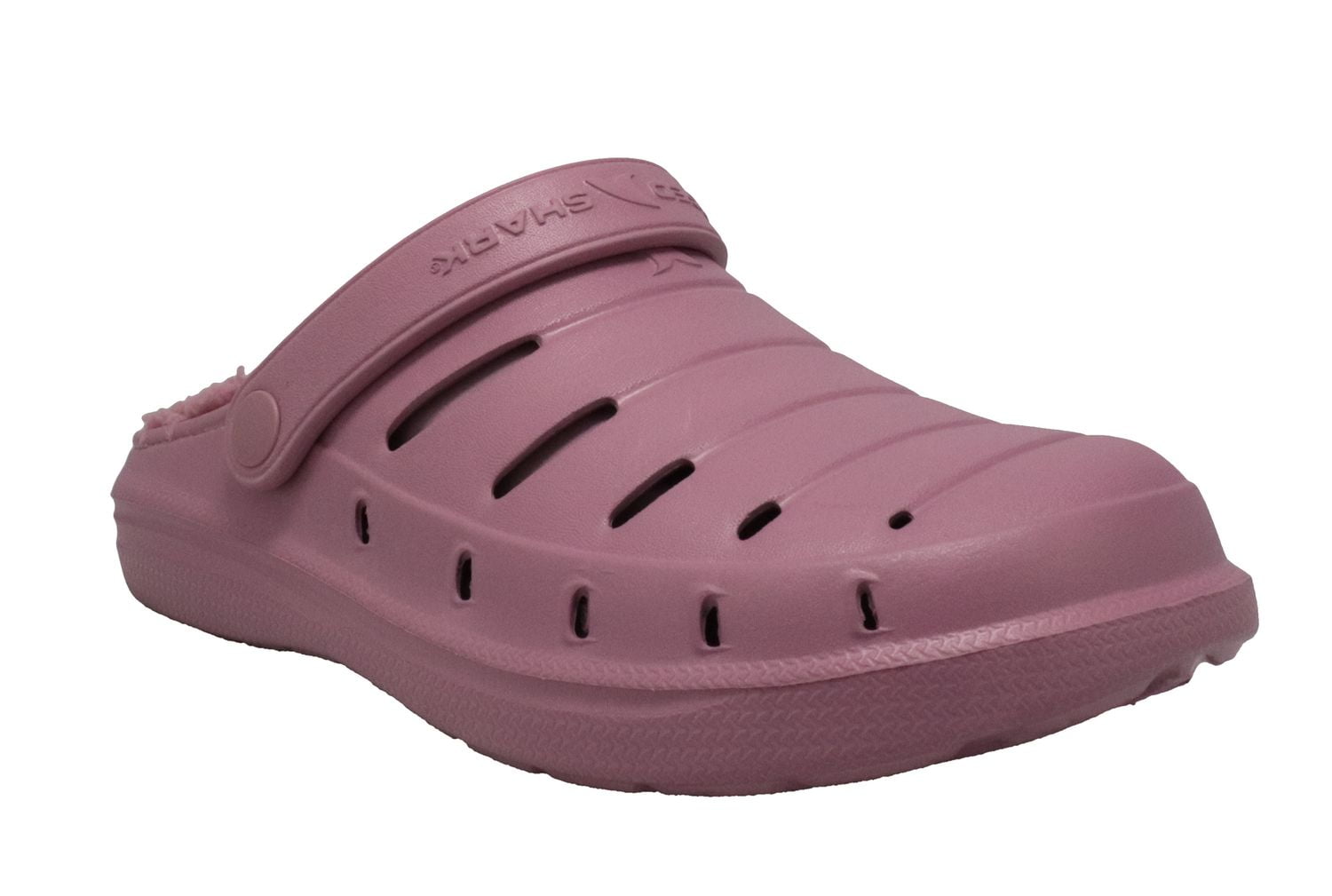 Rugged Shark Women's Faux Fur Clog Shoes