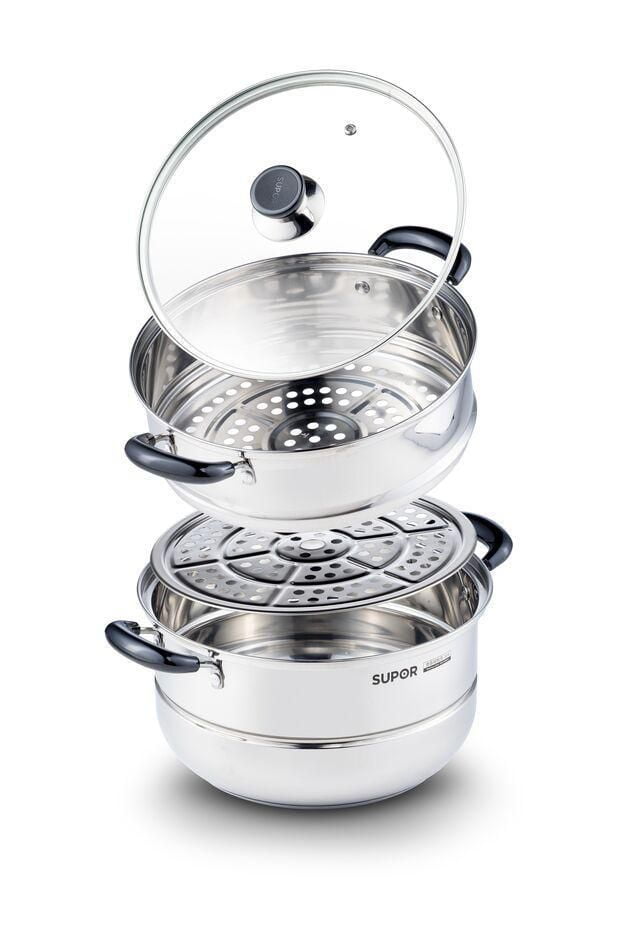 SUPOR 2 TIER STEAM POT 26CM