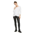 thumbnail image 1 of Paisley Sky Maternity Long Sleeve Twisted Hem Tee, 1 of 6