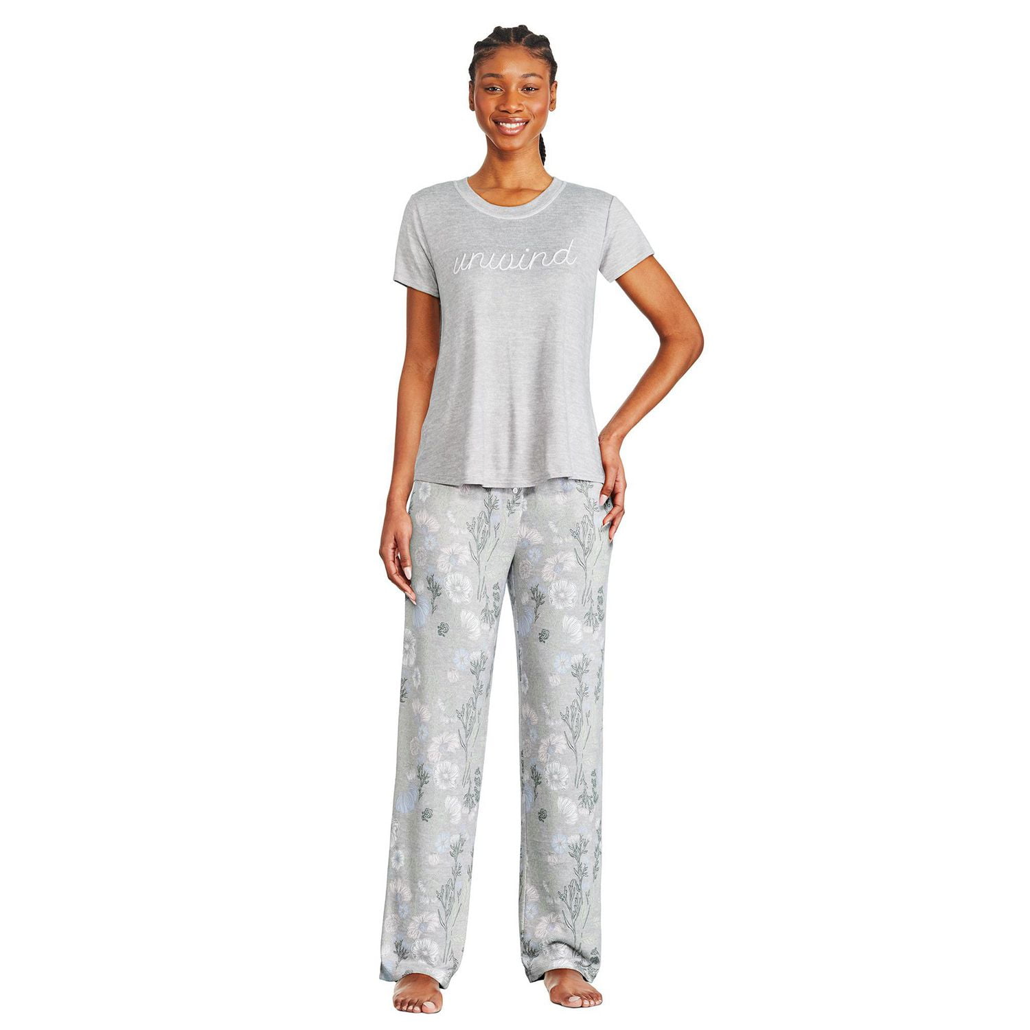 George Women's Pajama 2-Piece Set, Sizes XS-XXL