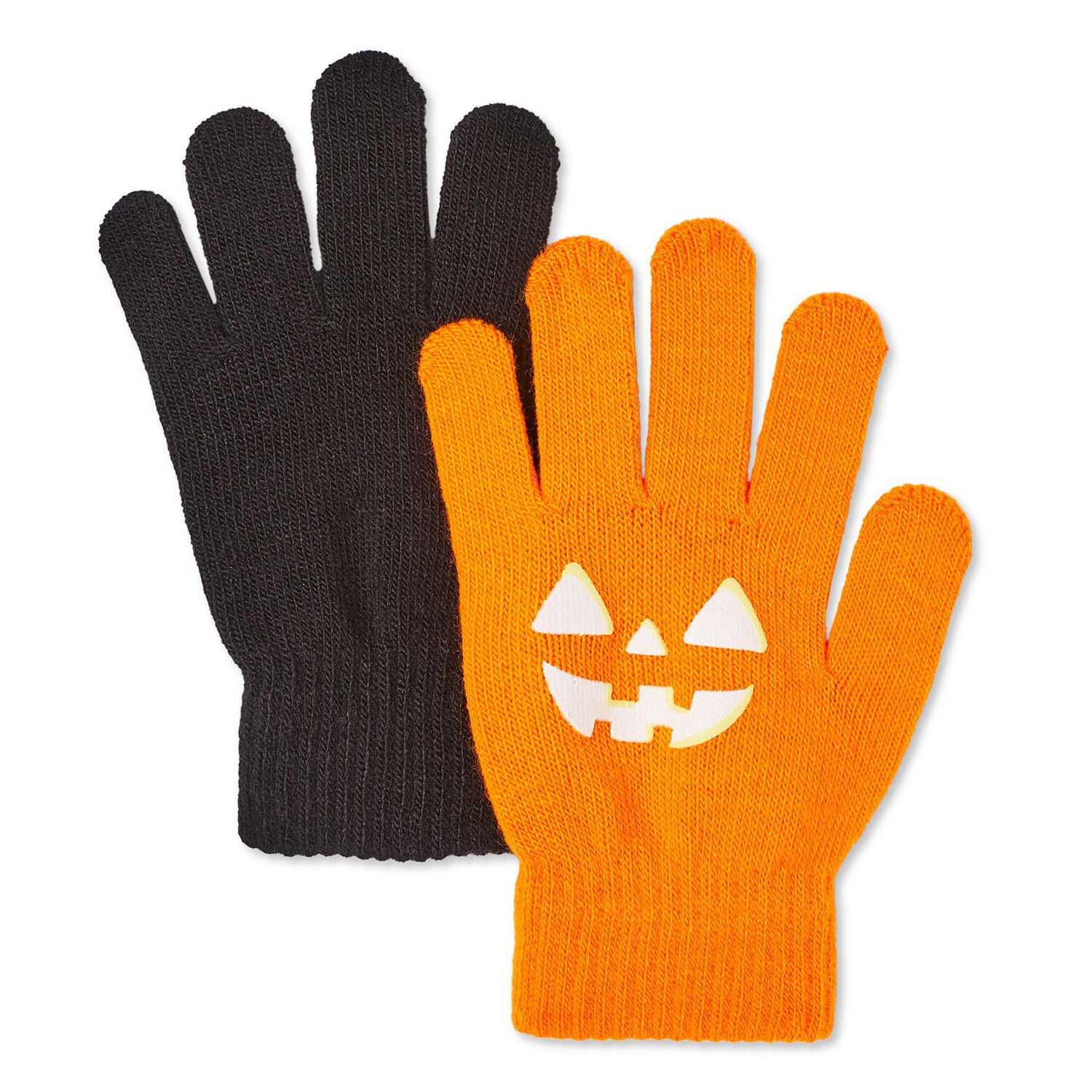 George Girls' Halloween Mittens 2-Pack