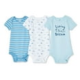 thumbnail image 1 of George Baby Boys' Bodysuit 3-Pack, 1 of 2