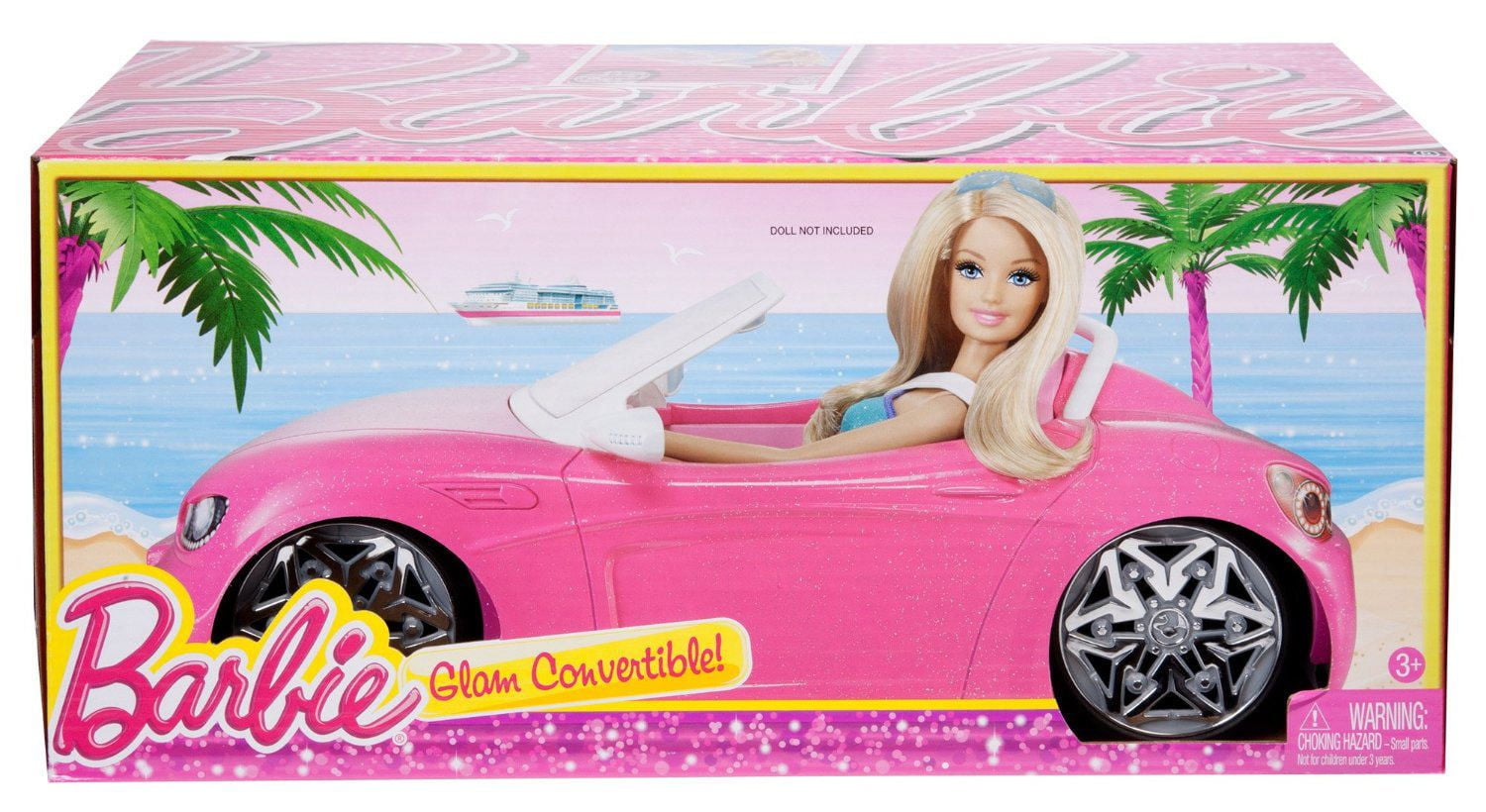 Barbie glam sales convertible walmart