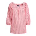 thumbnail image 3 of CHAPS-SQUARE NECK PEASANT TOP, 3 of 3