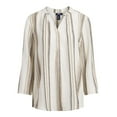 thumbnail image 3 of CHAPS-SPLIT NECK TOP, 3 of 3