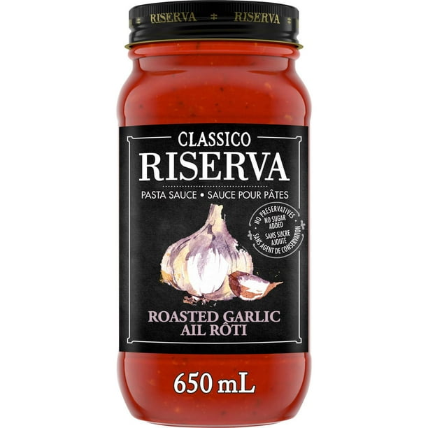 Sauce pour pâtes Classico Riserva à l'ail rôti