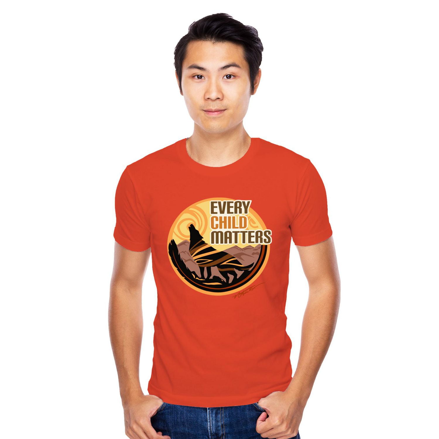 Indigenous Proud Men's Every Child Matters Tee
