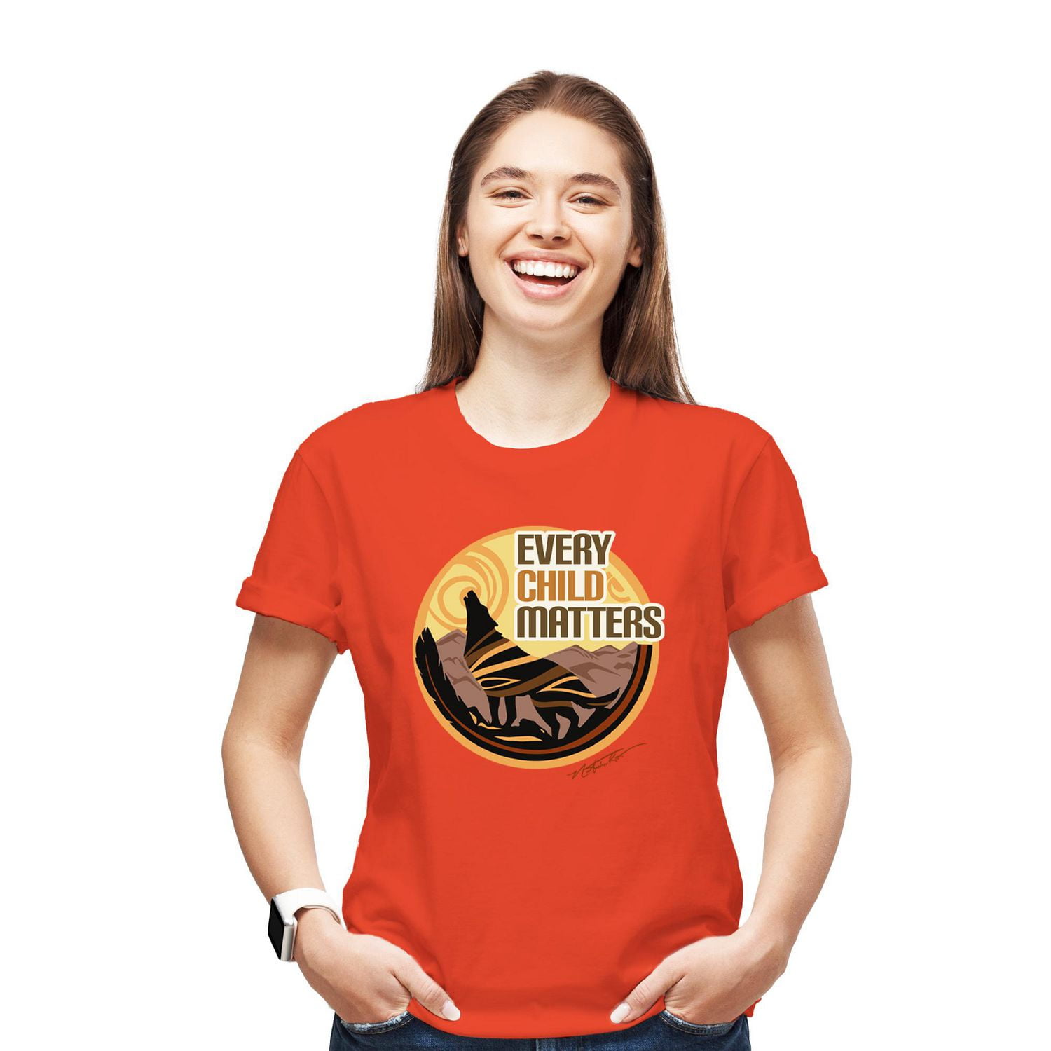 Indigenous Proud Men's Every Child Matters Tee
