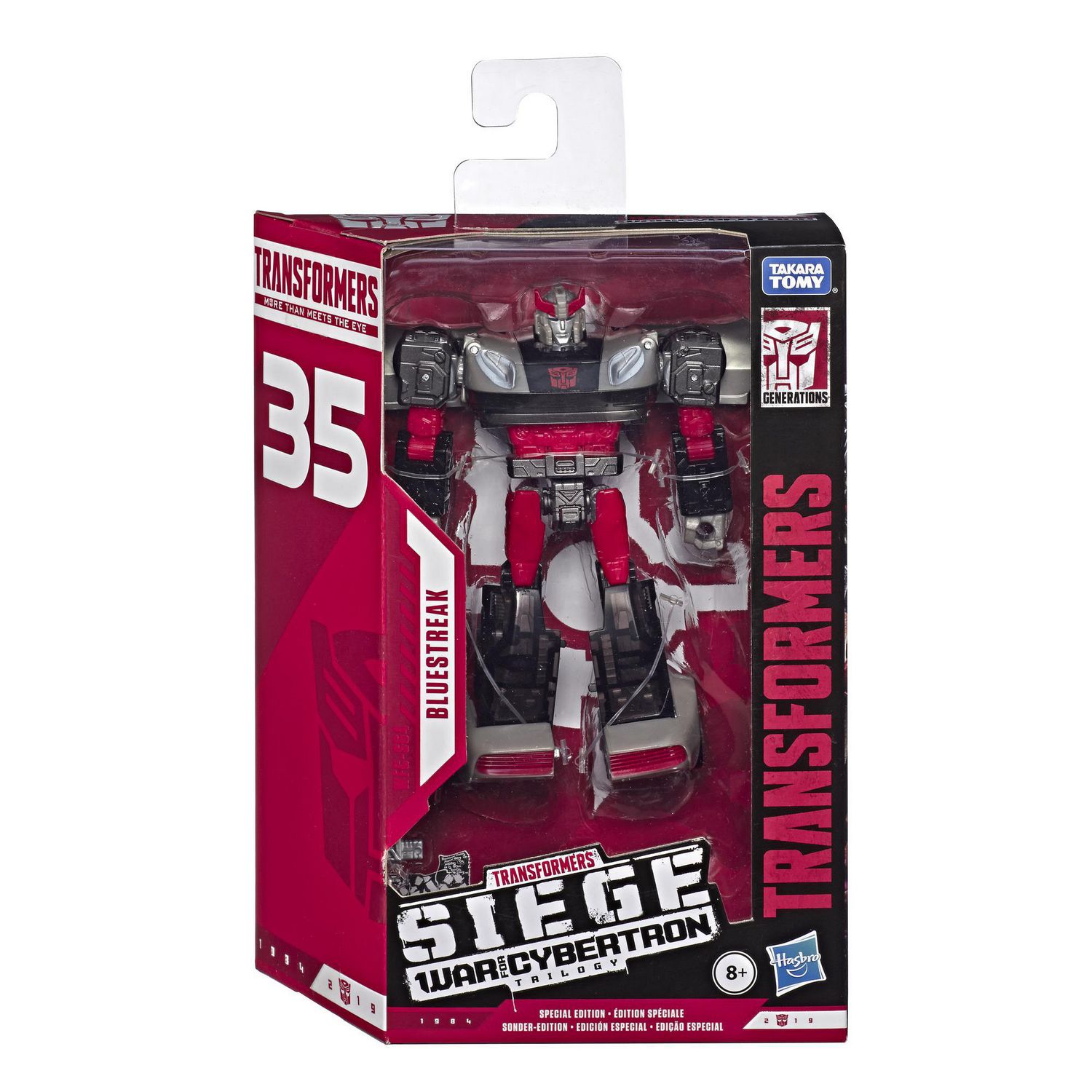 Jouets Transformers Generations War For Cybertron Edition Speciale 35e Anniversaire Wfc S64 Figurine Bluestreak Classe Deluxe Walmart Canada