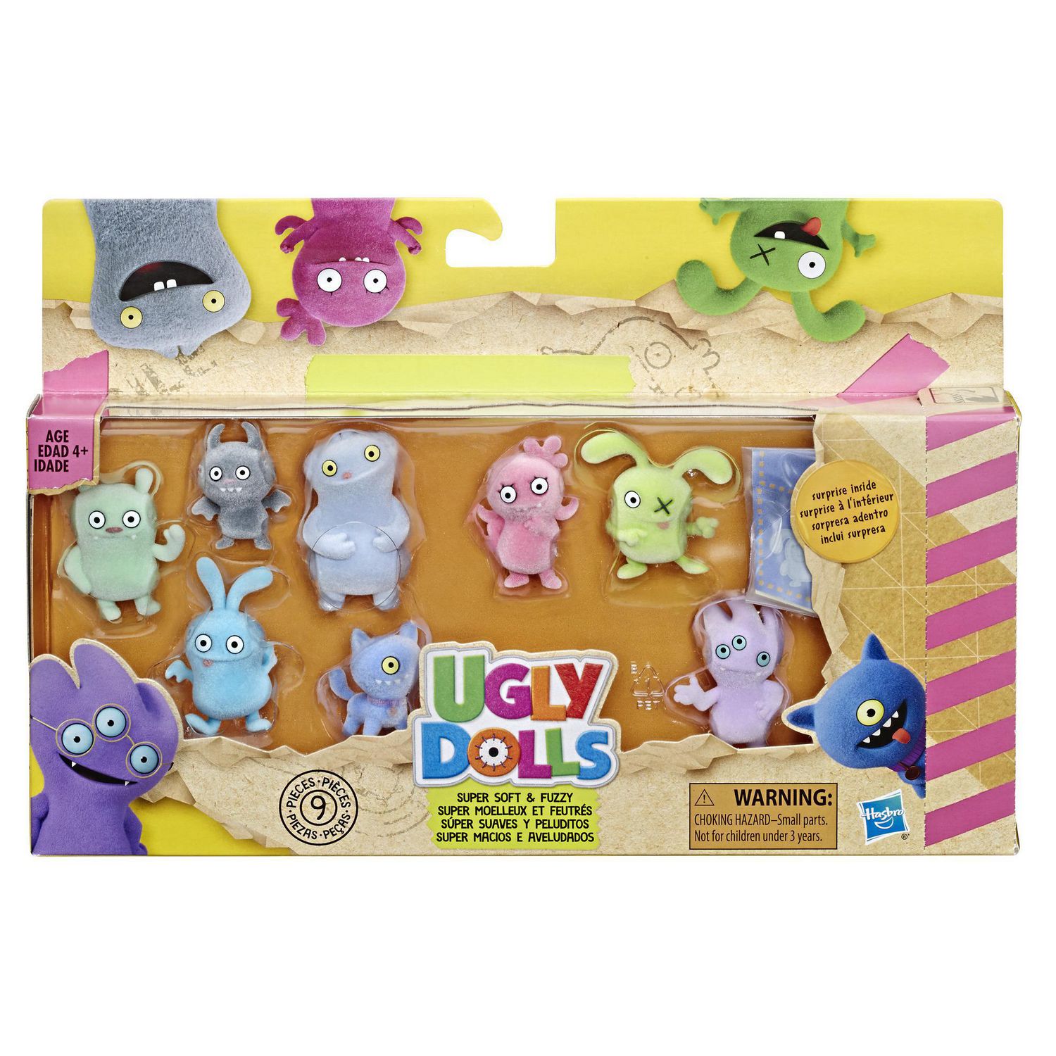 UglyDolls Super Soft And Fuzzy Mini Toys With Stickers Inspired By The UglyDolls Super Soft And Fuzzy Mini Toys With Stickers Inspired By The