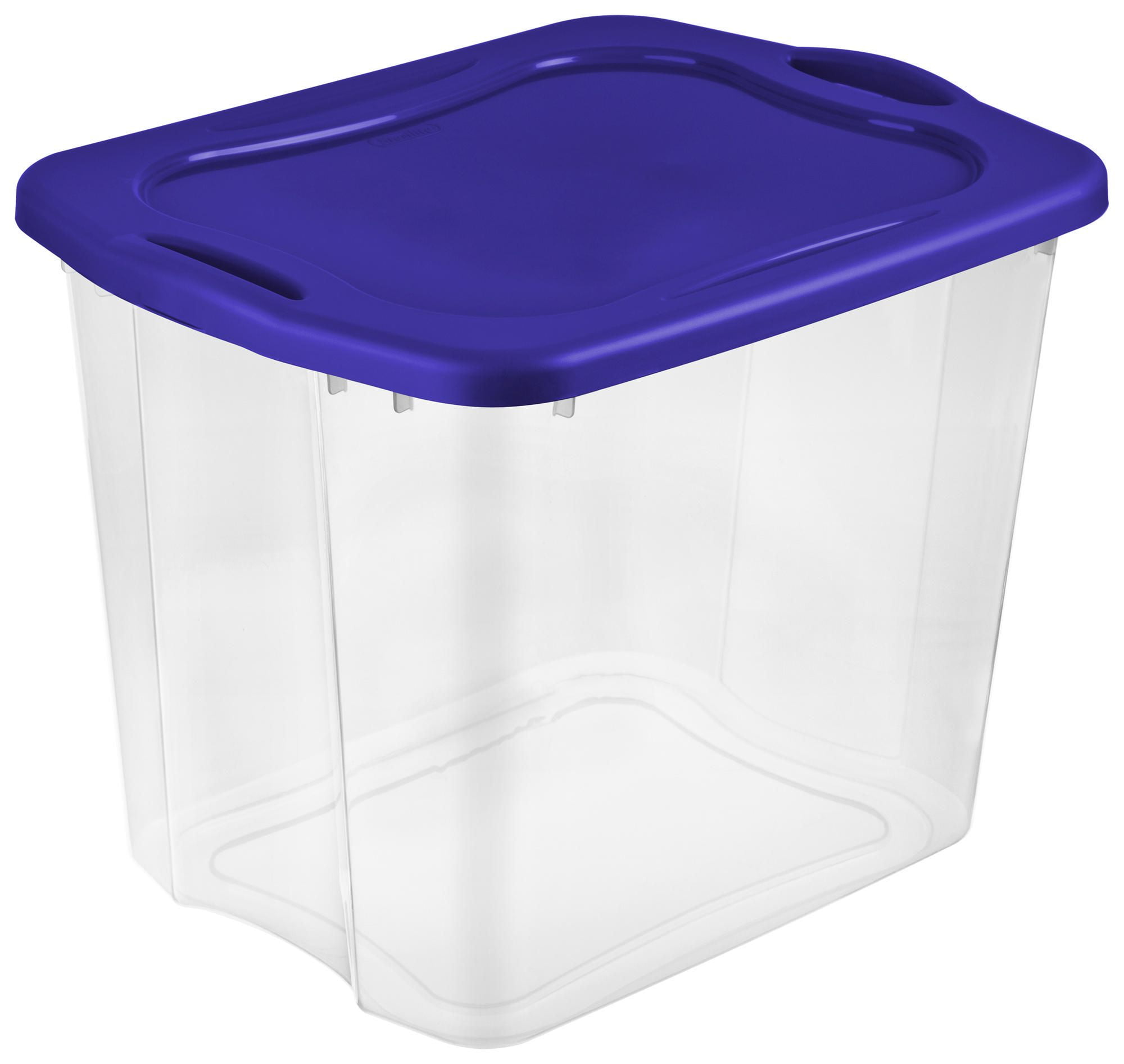 90 L Easy Carry Storage Box (Varsity Blue) Walmart Canada