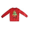 thumbnail image 1 of Boys Minecraft Pixel Tree Sweatshirt, 1 of 3