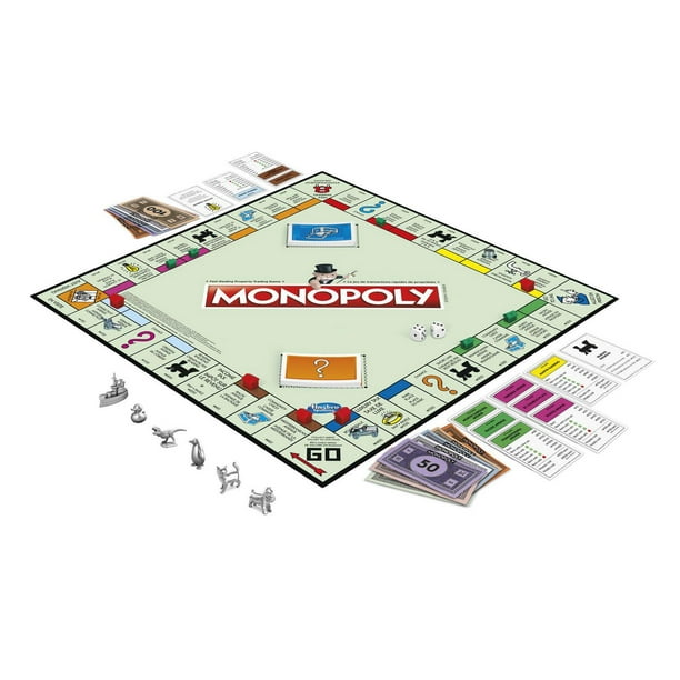 Hasbro Monopoly Board Game Classic Family Original NEW Includes Special Red  die