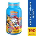 thumbnail image 2 of L'il Critters Paw Patrol Children's Multivitamin Gummies, With 11 Essential Nutrients, Naturally Sourced Colors & 5 Delicious Flavors 190 Count, 2 of 5