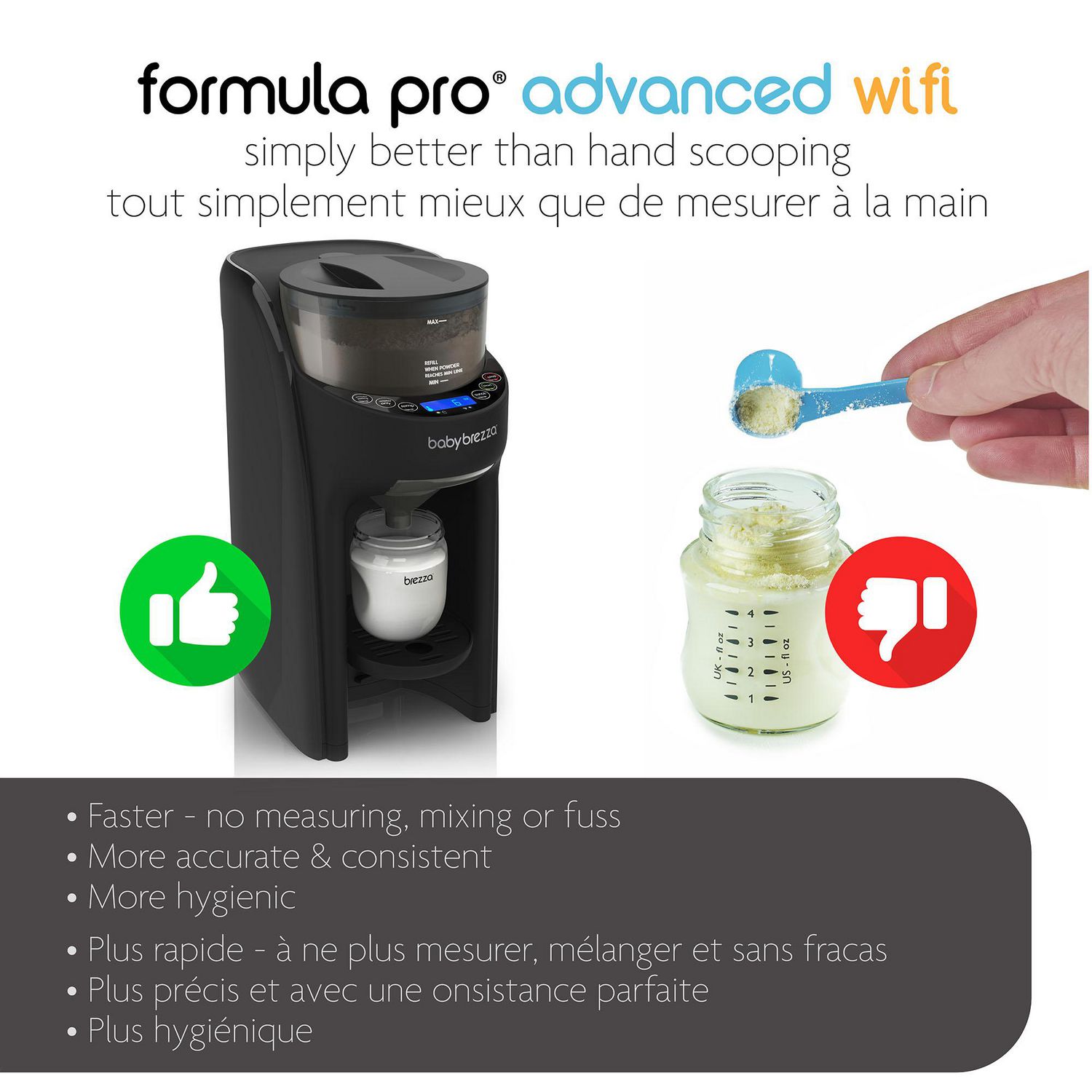 Baby Brezza Formula Pro Advanced Wi-Fi Baby Formula Dispenser