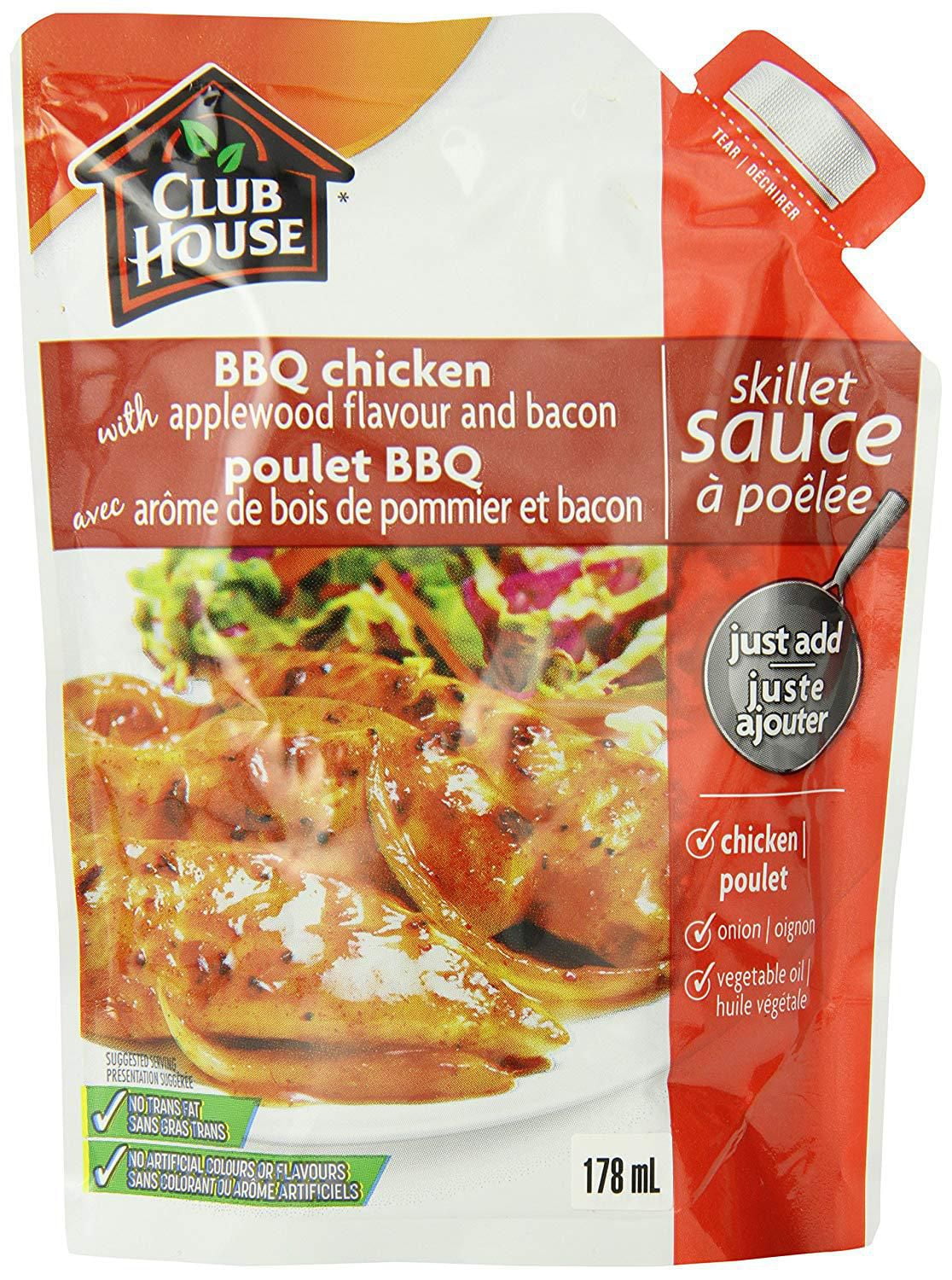 Club House, Skillet Sauce/Seasoning/Marinade Mix, BBQ Chicken with