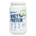 thumbnail image 1 of LEANFIT WHEY PROTEIN™ Vanilla 832g - 100% Whey Protein Powder, 25g Protein Per Serving, Grass-Fed, Gluten-Free, BCAAs, Complete Amino Acid Profile, 1 of 10