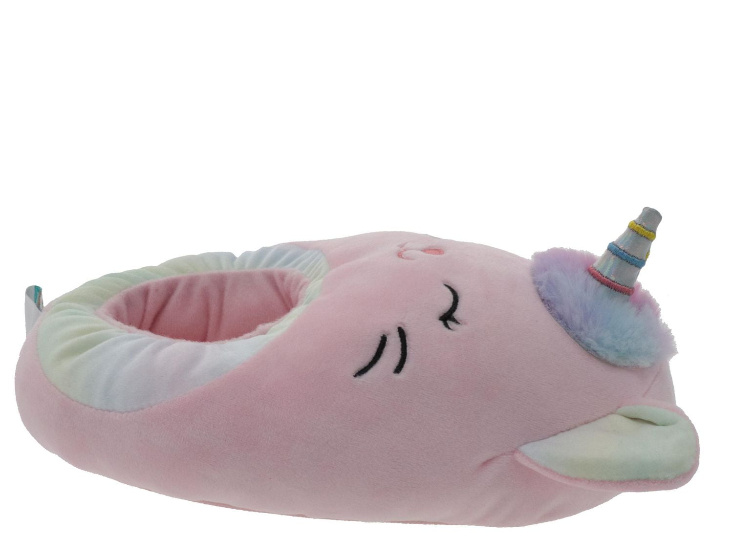 Pantoufles en peluche <br>pour filles Sabrina caticorn Squishmallows. Grandeurs disponibles: (11/12), (13/1), (2/3)