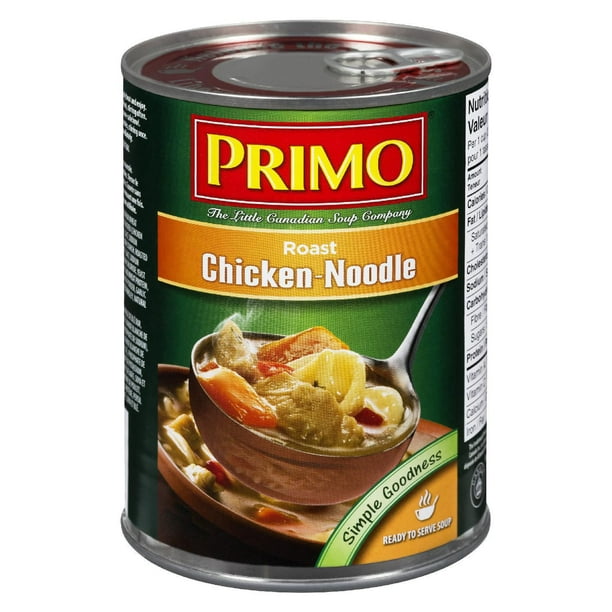 Soupe au poulet rôti et nouilles Primo 398 ml