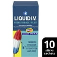 thumbnail image 1 of Liquid IV Popsicle Firecracker Electrolyte Drink Mix for Accelerated Hydration with Vitamins B3, B5, B6, B12 and C 160g(10 sticks), 1 of 4