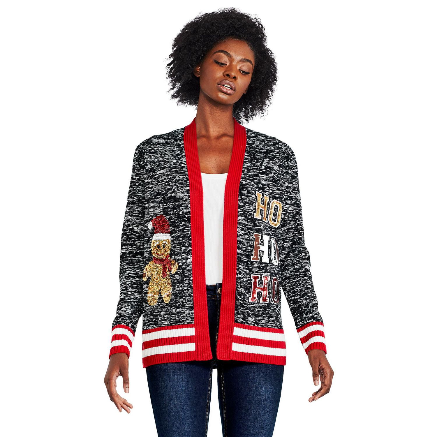 George Women's Christmas Embellished Cardigan