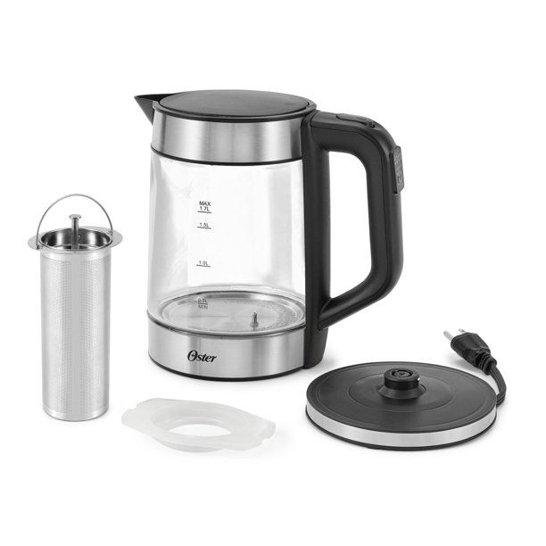 Oster 1.7L Illuminating Stainless Steel Kettle, Candy Apple Red -  Walmart.ca