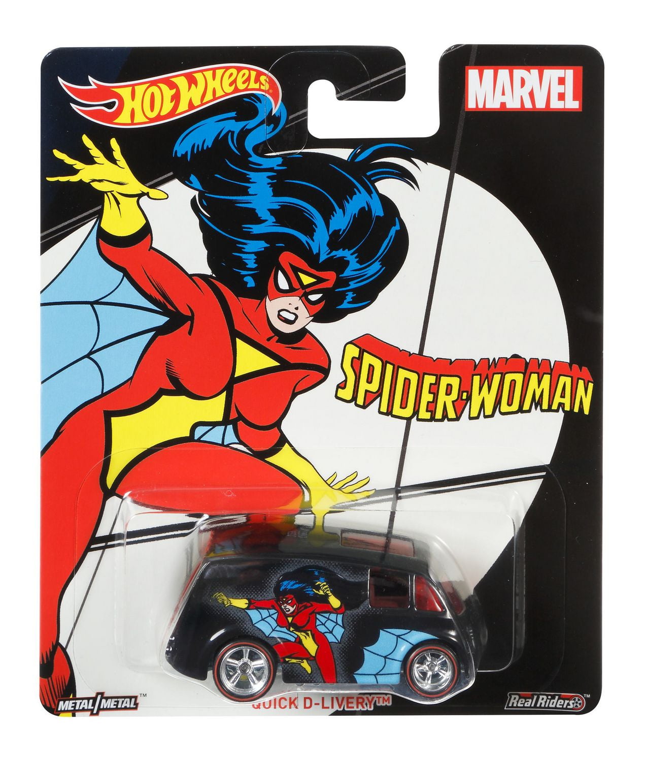 Hot Wheels Pop Culture Marvel Spider-Woman Quick D-Livery Vehicle -  Walmart.ca