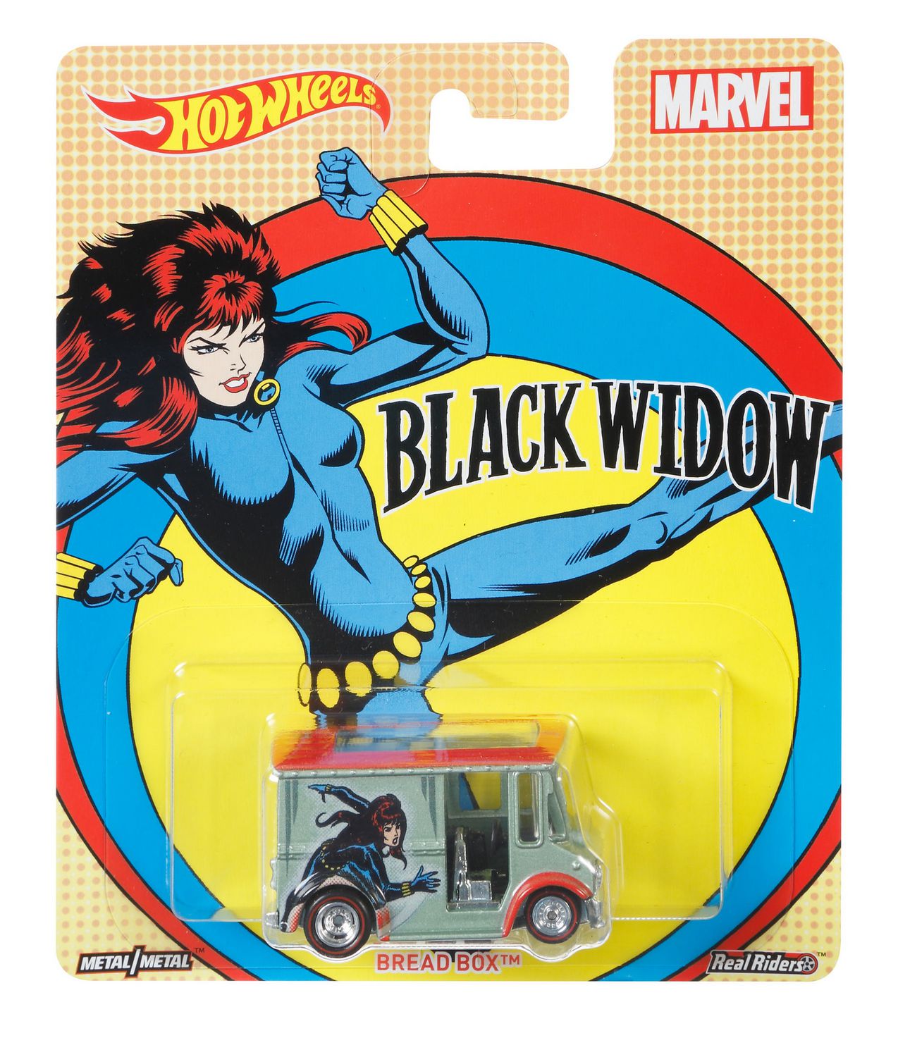 Hot Wheels Pop Culture Marvel Black Widow Bread Box Vehicle | Walmart Canada