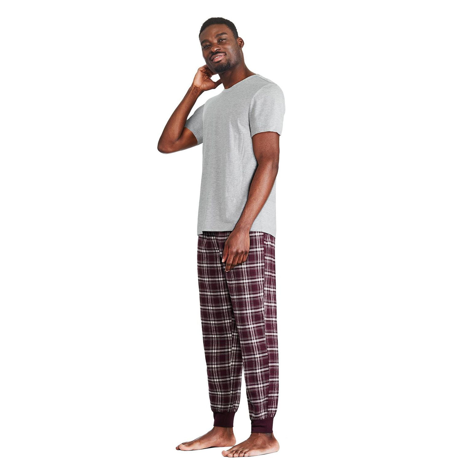 George Men's Pajama 2-Piece Set, Sizes S-XL