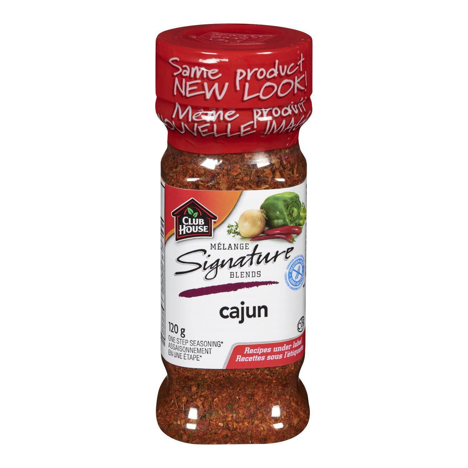 Club House, Quality Natural Herbs & Spices, Signature Blend, Cajun