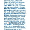 thumbnail image 2 of Equate Vitamin E 200IU Natural Source, 2 of 4