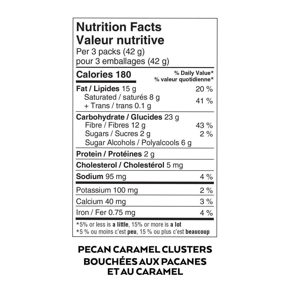 Bouchés aux pecanes et au caramel Endulge Atkins