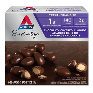 Atkins Endulge Chocolaty Amandes couvertes