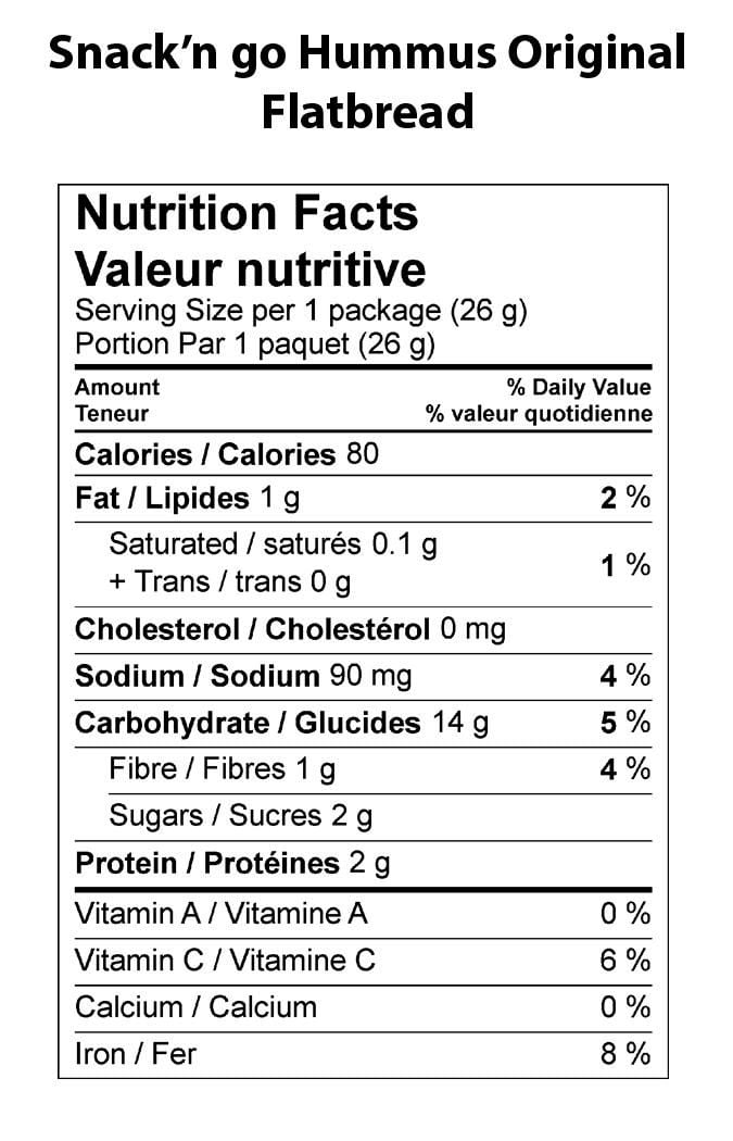 Snack'n Go Hummus & Crackers - Original, Hummus & Crackers-Original