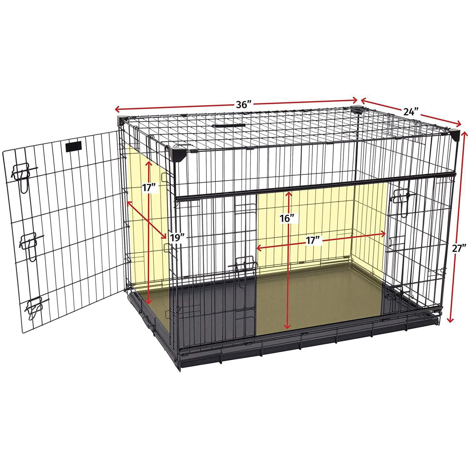 Dog shop crate 36