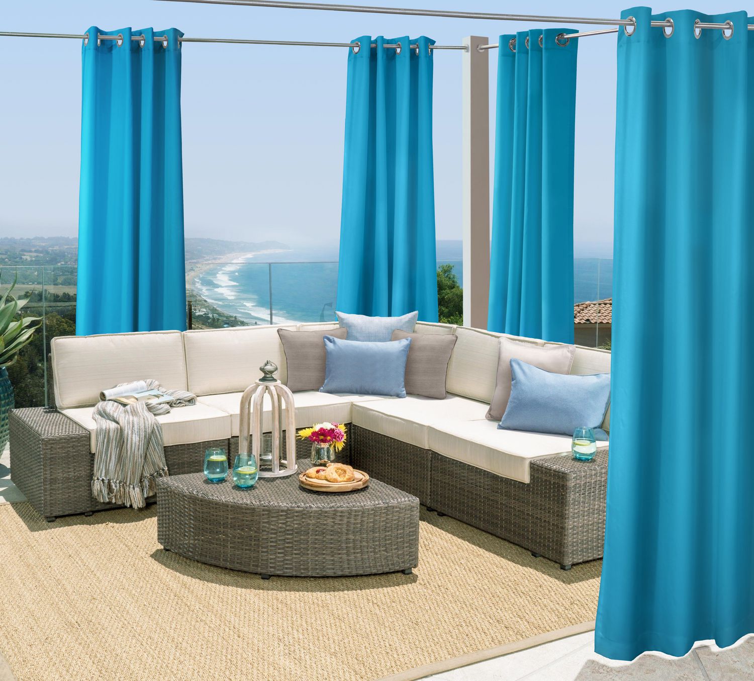 Indoor/Outdoor Décor Gazebo 2pk Curtains Walmart Canada