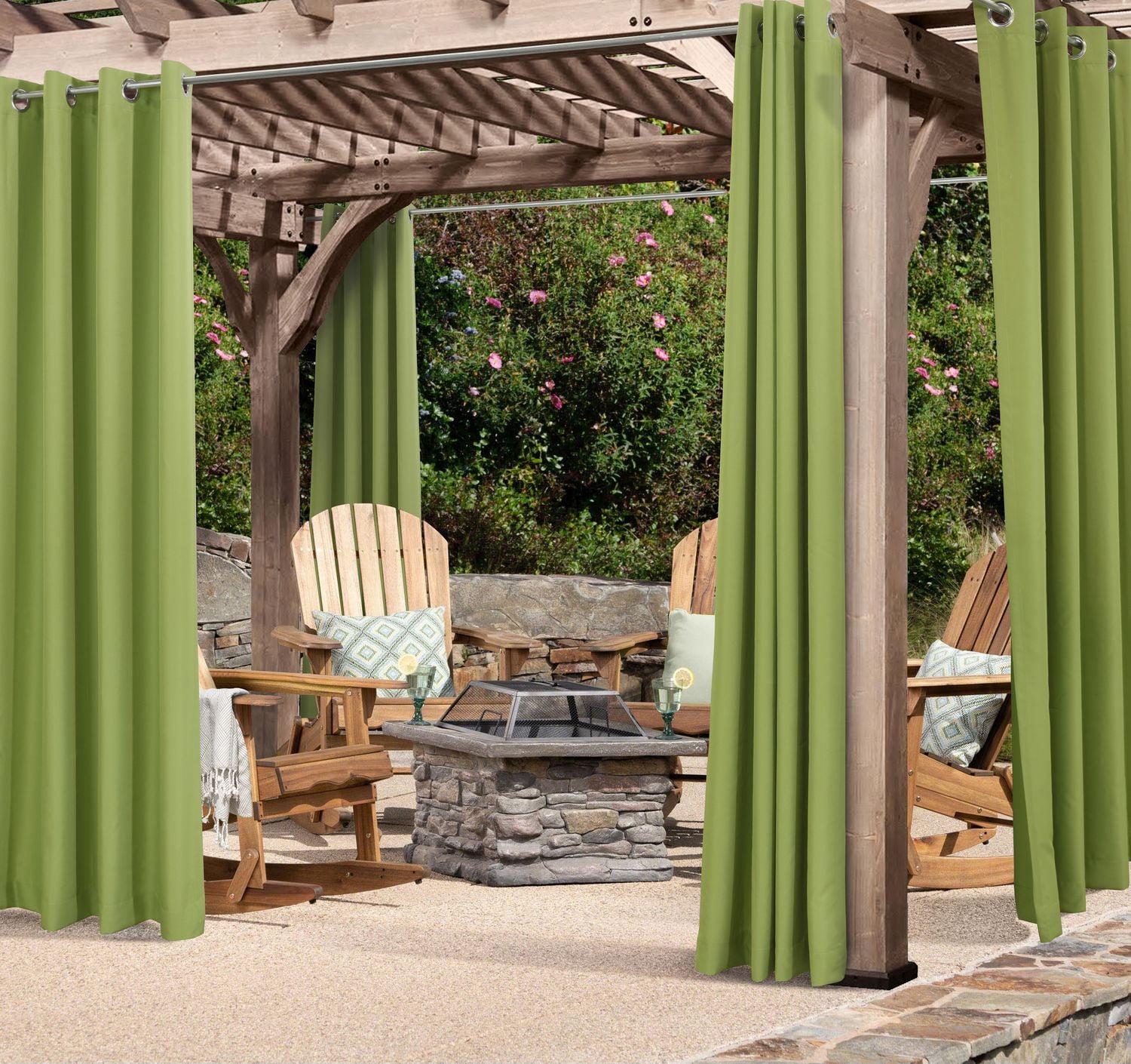 Indoor/Outdoor Décor Gazebo 2pk Curtains Walmart Canada
