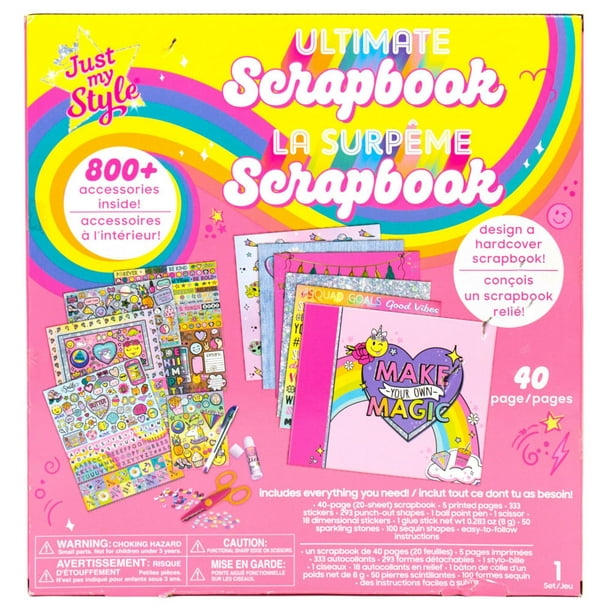 Kit album La mer, Version colle et ciseaux : Produit Scrapbooking