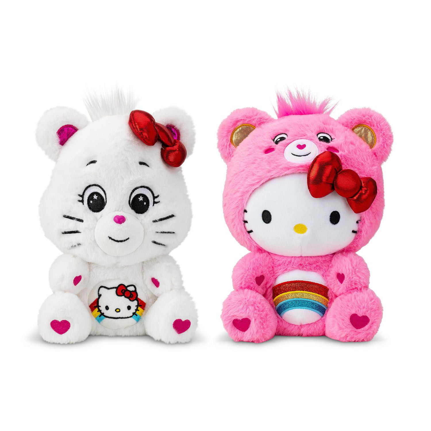 Care Bears Hello Kitty Plush 2 Pack CB Hello Kitty 2 Pack