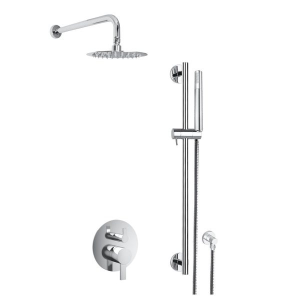 The akuaplus® ELITE shower faucet set with pressure balance cartridge