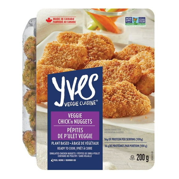 Yves Pépites de Poulet Veggie 200 g, Pépites de Poulet Veggie