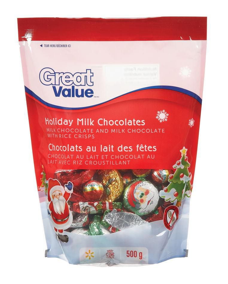 Great Value Holiday Milk Chocolates Walmart Canada