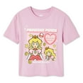 thumbnail image 3 of T-shirt Princesse Peach Super Mario pour filles, 3 of 3