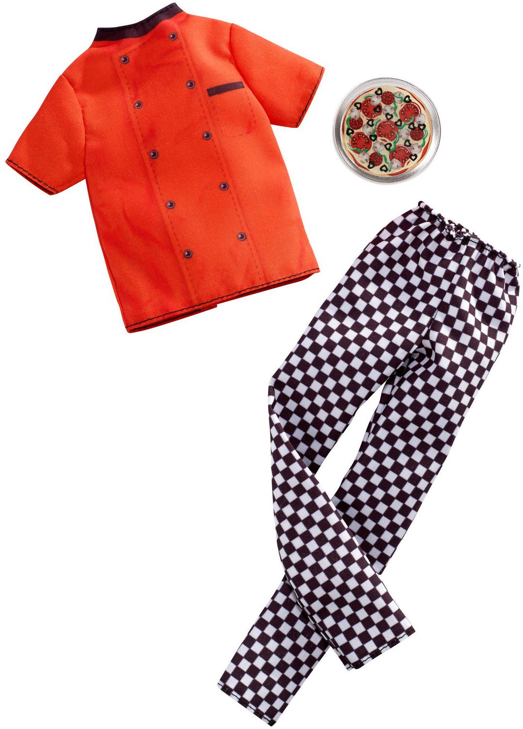 barbie chef outfit