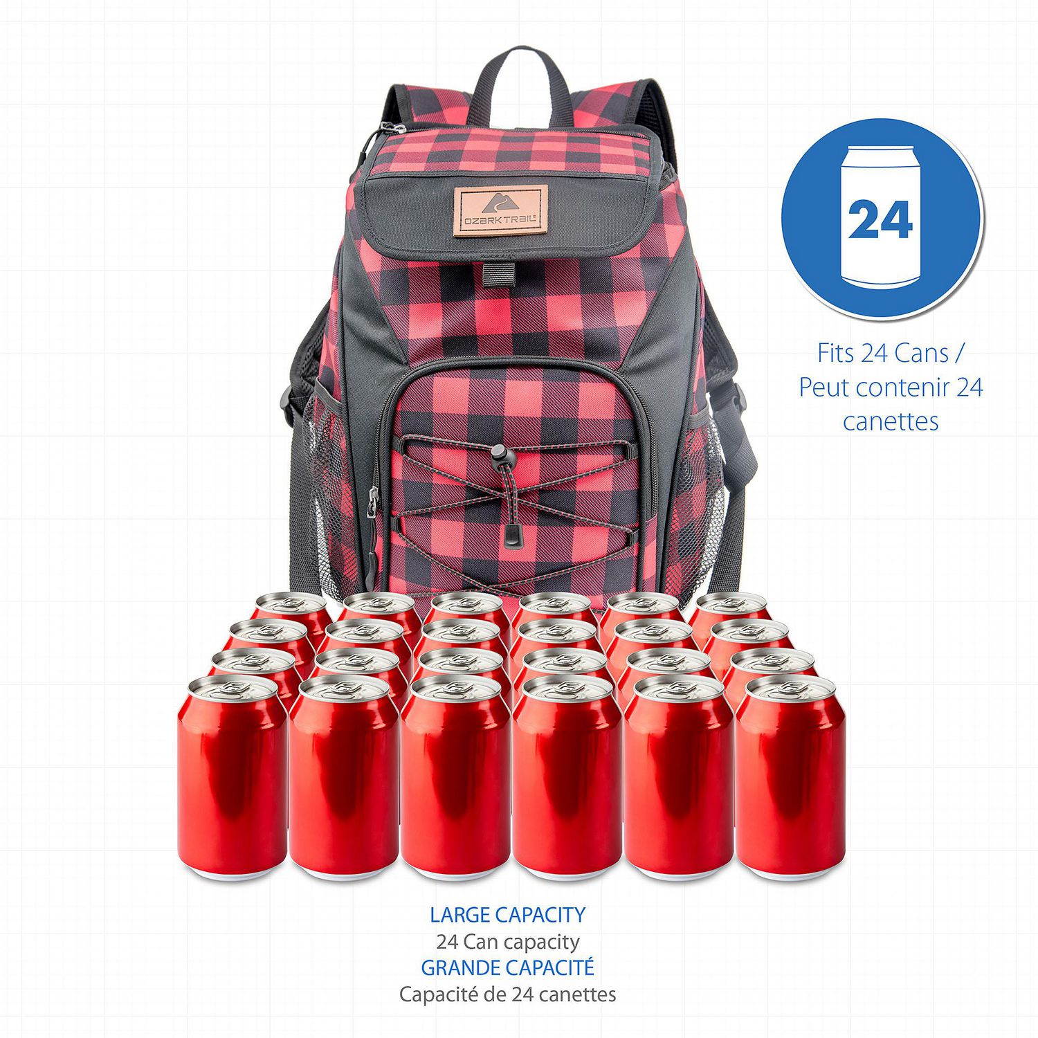 Walmart ozark trail hot sale 24 can cooler